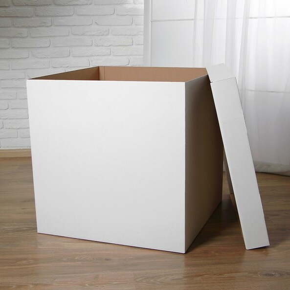 Коробка для шаров Белая №90