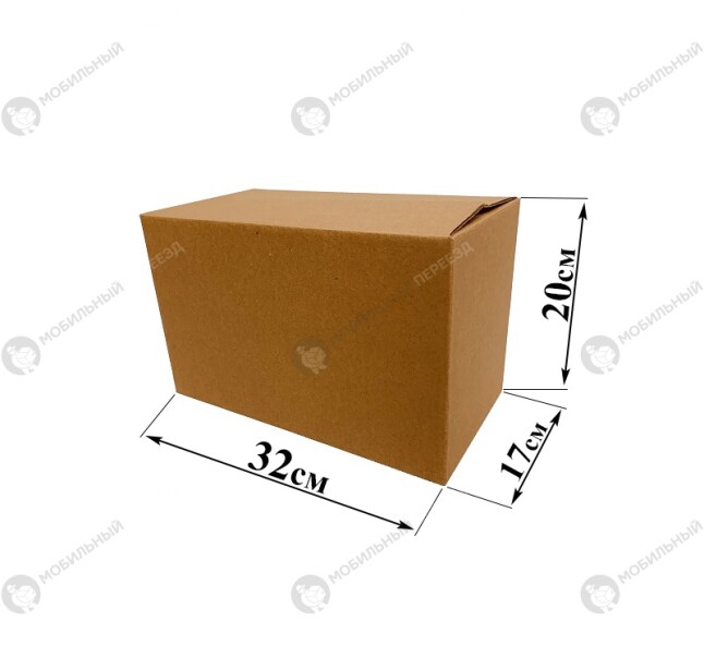 Картонная коробка №74/1 "Ласточкин хвост"